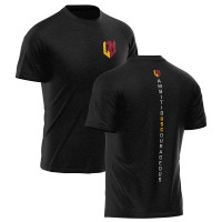 USC Trojans Team Trojan Black Ambitious X Courageous LoJack T-Shirt
